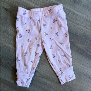 🌺10/$20 Pink Floral Baby Leggings
